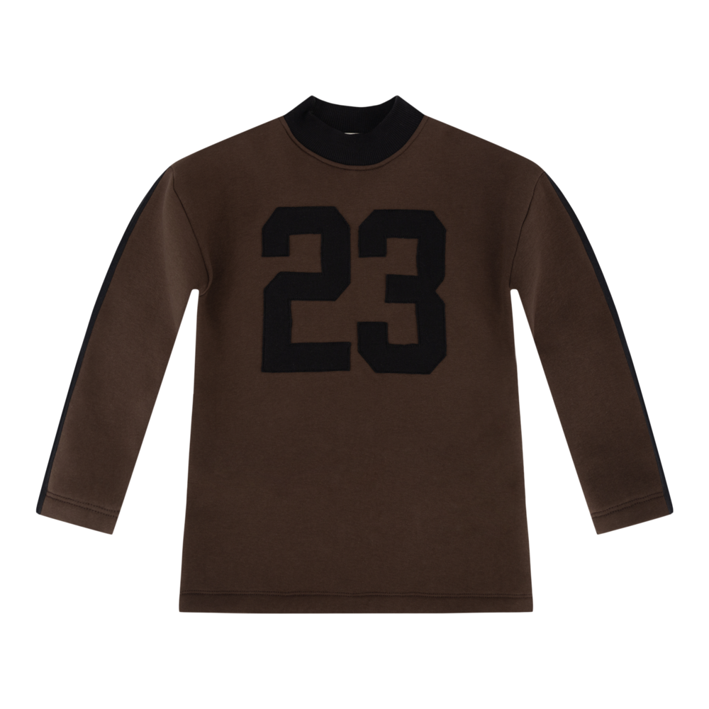 The littlecuties Tuniek Jess Chocolate Brown