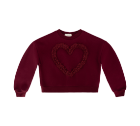 The littlecuties Sweater Dream Bordeaux