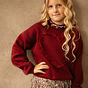 The littlecuties Sweater Dream Bordeaux