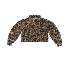 The littlecuties Blouse Quinn Cotton Leopard