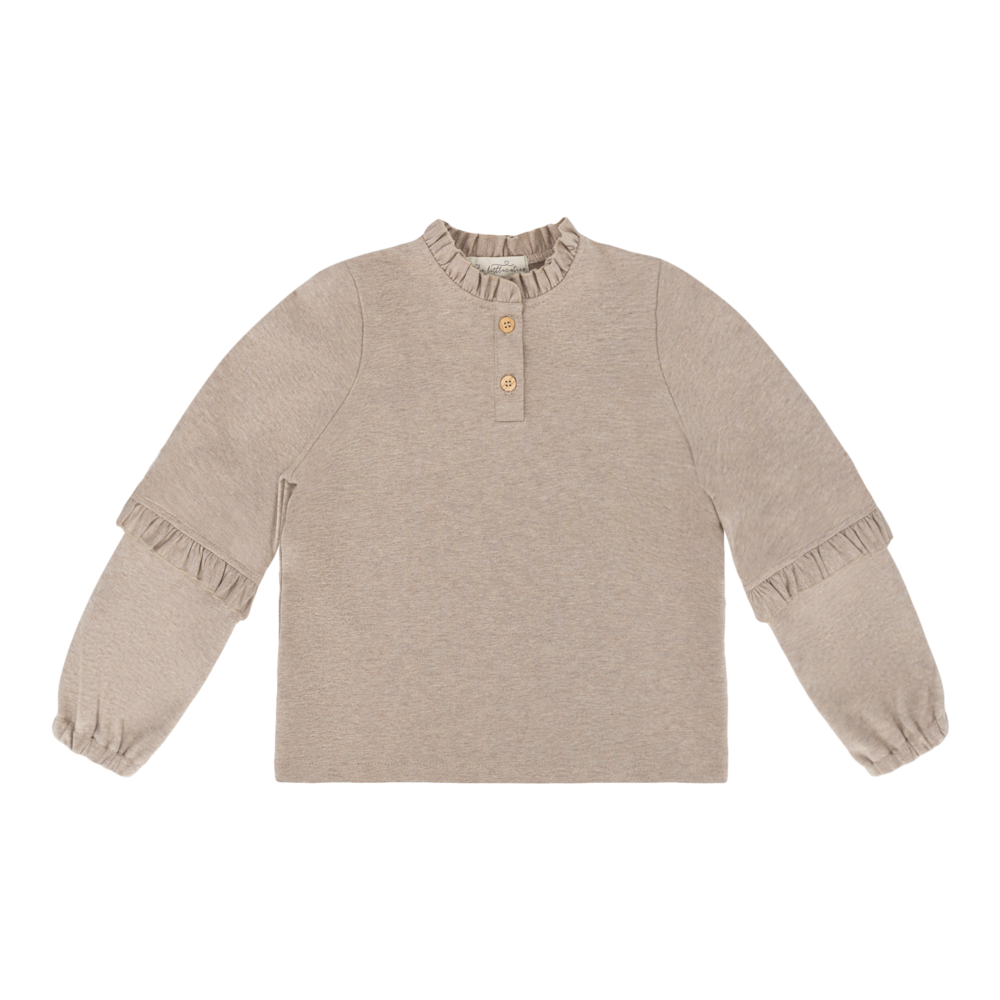 The littlecuties Shirt Malana Beige Melange The littlecuties Shirt Malana Beige Melange