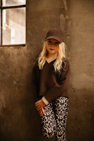 The littlecuties Shirt Mika Chocolate Brown The littlecuties Shirt Mika Chocolate Brown