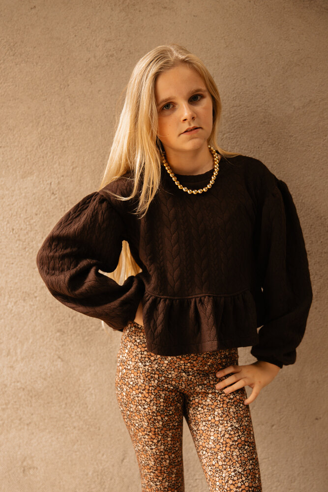 The littlecuties Top Indie Brown