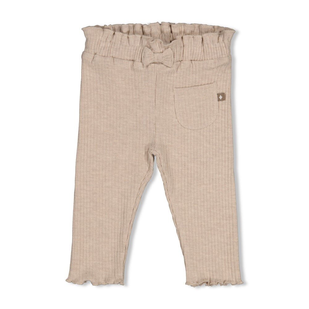 Feetje Babykleding Legging rib Dress to Impress Taupe melange Feetje Babykleding Legging rib Dress to Impress Taupe melange