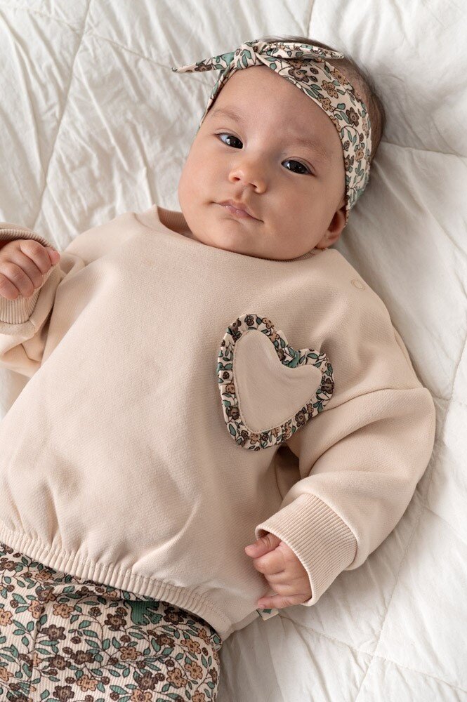 Feetje Babykleding Sweater boxy oversized Lucky Bloombird Offwhite Feetje Babykleding Sweater boxy oversized Lucky Bloombird Offwhite