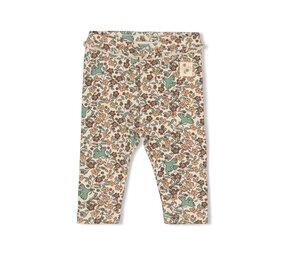 Feetje Babykleding Legging rib   Lucky Bloombird Offwhite