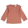 Feetje Babykleding Longsleeve rib met ruches Dress to Impress Mauve Feetje Babykleding Longsleeve rib met ruches Dress to Impress Mauve