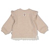 Feetje Babykleding Sweater Dress to Impress Taupe melange Feetje Babykleding Sweater Dress to Impress Taupe melange
