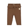 Feetje Babykleding Legging pointelle rib  Lucky Bloombird Bruin