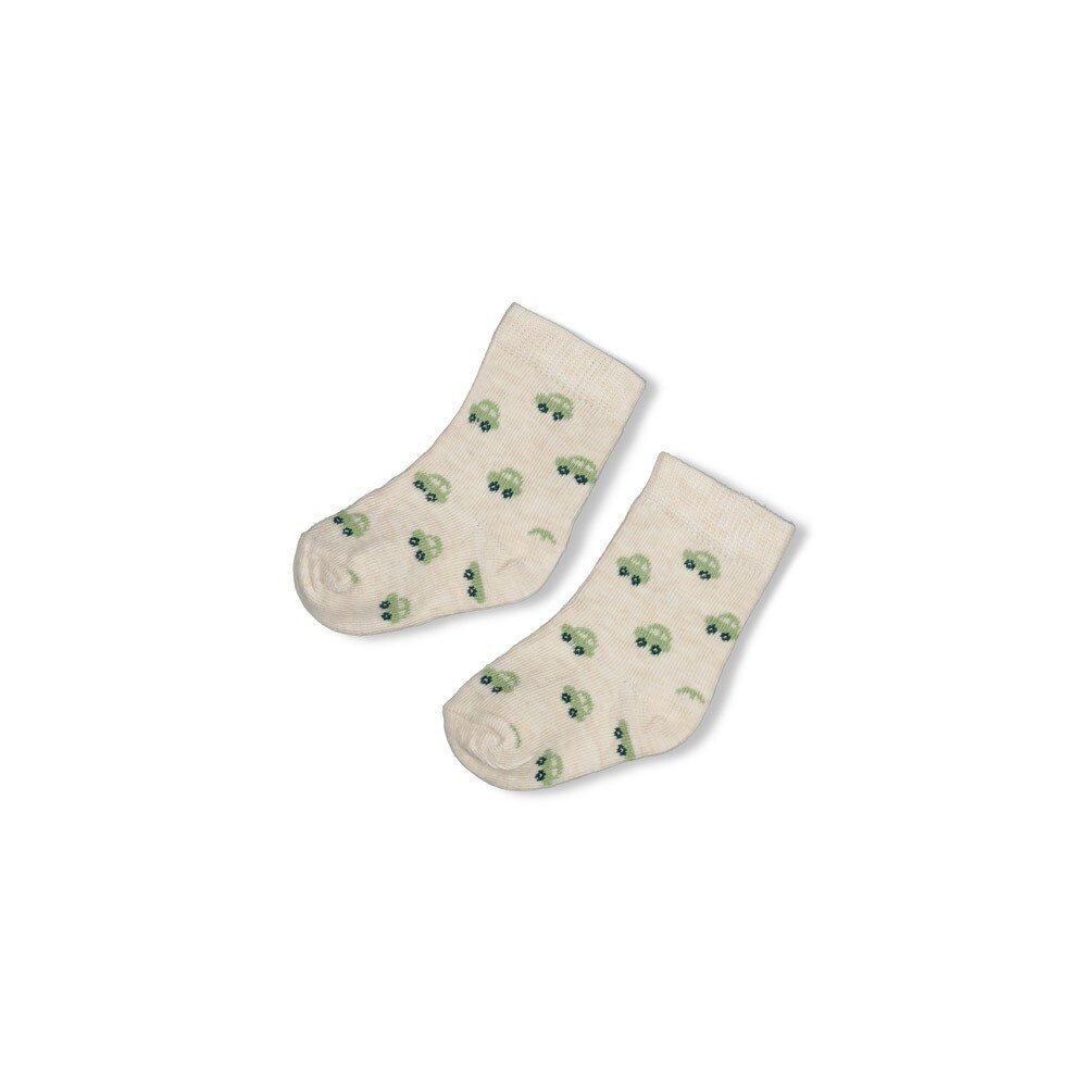 Feetje Babykleding Sokken  Beep Beep Offwhite melange
