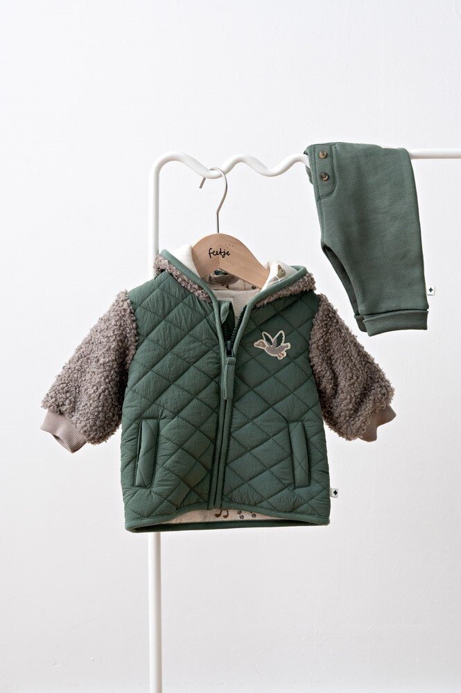 Feetje Babykleding Broek Wiggle and Waddle Groen Feetje Babykleding Broek Wiggle and Waddle Groen