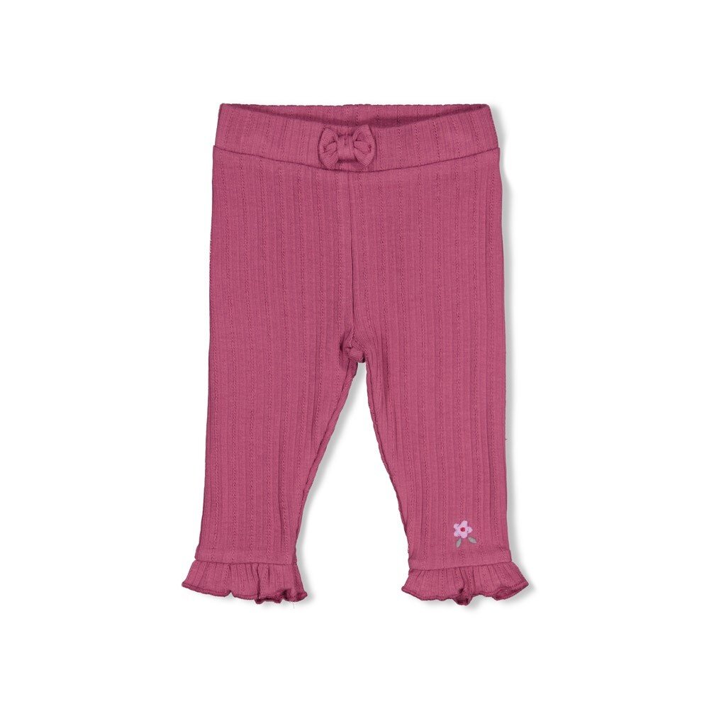 Feetje Babykleding Legging rib  Afternoon Tea Berry