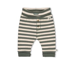Feetje Babykleding Broek streep  Wiggle and Waddle Groen