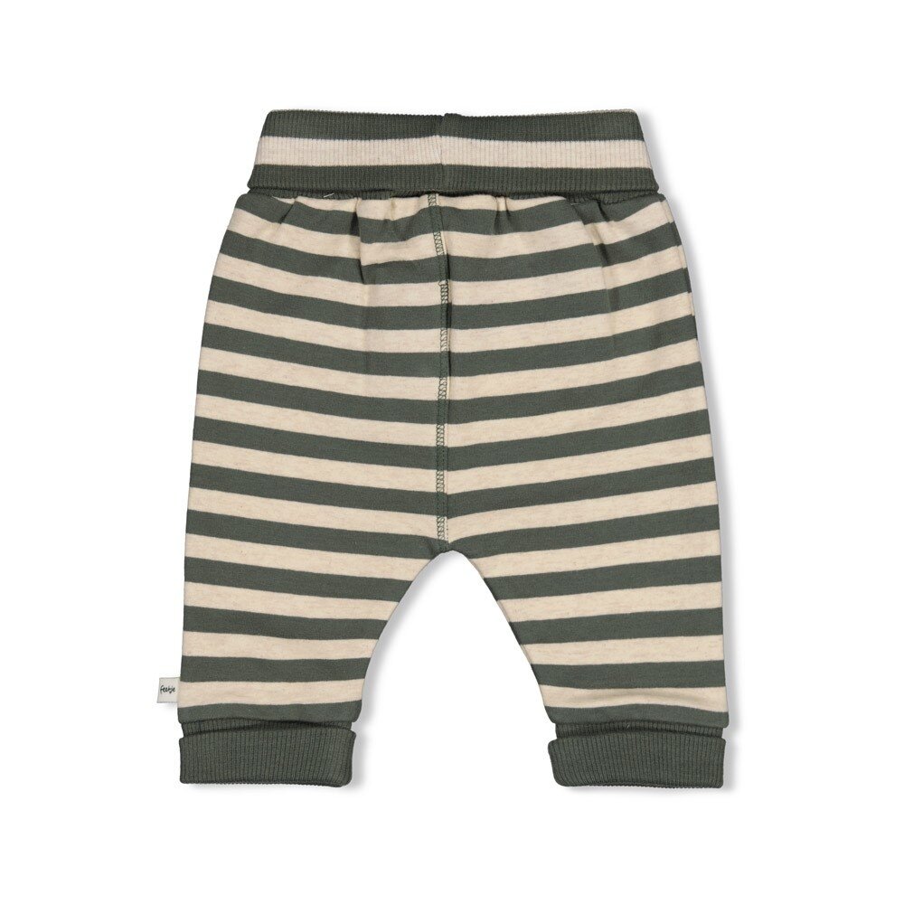 Feetje Babykleding Broek streep Wiggle and Waddle Groen Feetje Babykleding Broek streep Wiggle and Waddle Groen