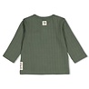Feetje Babykleding Longsleeve rib Wiggle and Waddle Groen Feetje Babykleding Longsleeve rib Wiggle and Waddle Groen