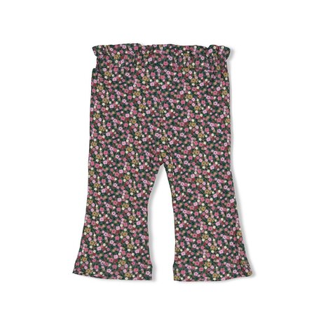Feetje Babykleding Flare broek rib   Afternoon Tea Groen