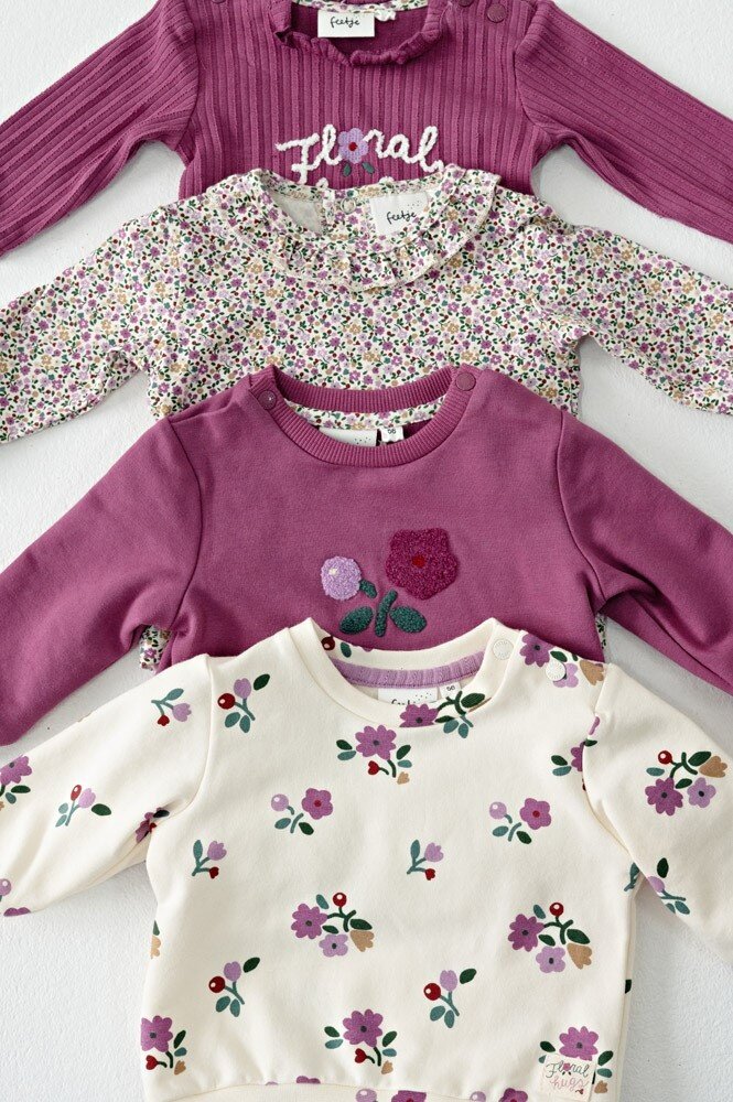 Feetje Babykleding Longsleeve   Afternoon Tea Creme
