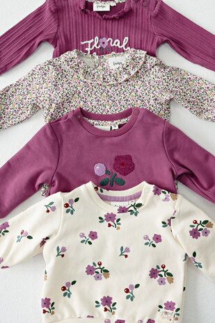 Feetje Babykleding Longsleeve   Afternoon Tea Creme
