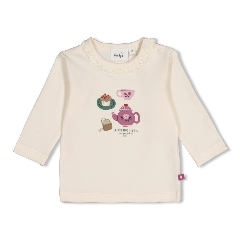Feetje Babykleding Longsleeve  Afternoon Tea Creme