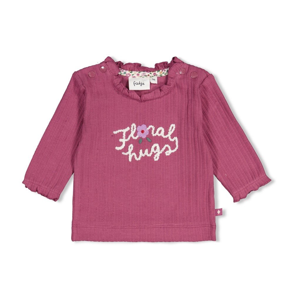 Feetje Babykleding Longsleeve rib Afternoon Tea Berry Feetje Babykleding Longsleeve rib Afternoon Tea Berry