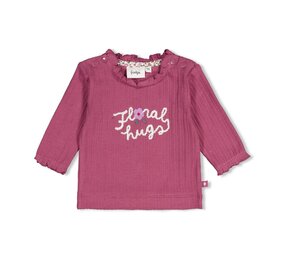 Feetje Babykleding Longsleeve rib  Afternoon Tea Berry