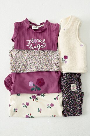 Feetje Babykleding Longsleeve rib Afternoon Tea Berry Feetje Babykleding Longsleeve rib Afternoon Tea Berry
