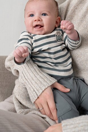 Feetje Babykleding Broek Beep Beep Zeegroen Feetje Babykleding Broek Beep Beep Zeegroen