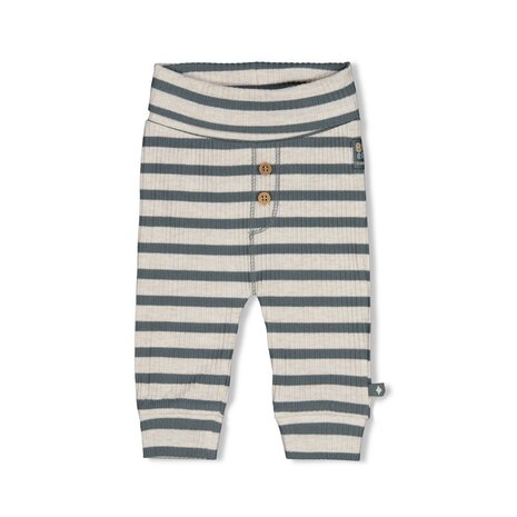 Feetje Babykleding Broek rib met streep Beep Beep Zeegroen Feetje Babykleding Broek rib met streep Beep Beep Zeegroen
