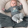 Feetje Babykleding Broek rib met streep Beep Beep Zeegroen Feetje Babykleding Broek rib met streep Beep Beep Zeegroen