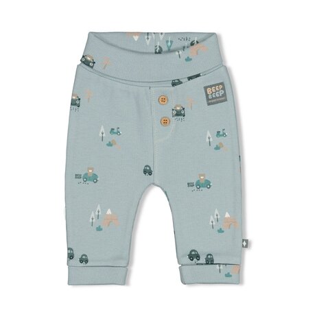 Feetje Babykleding Broek rib   Beep Beep Mint