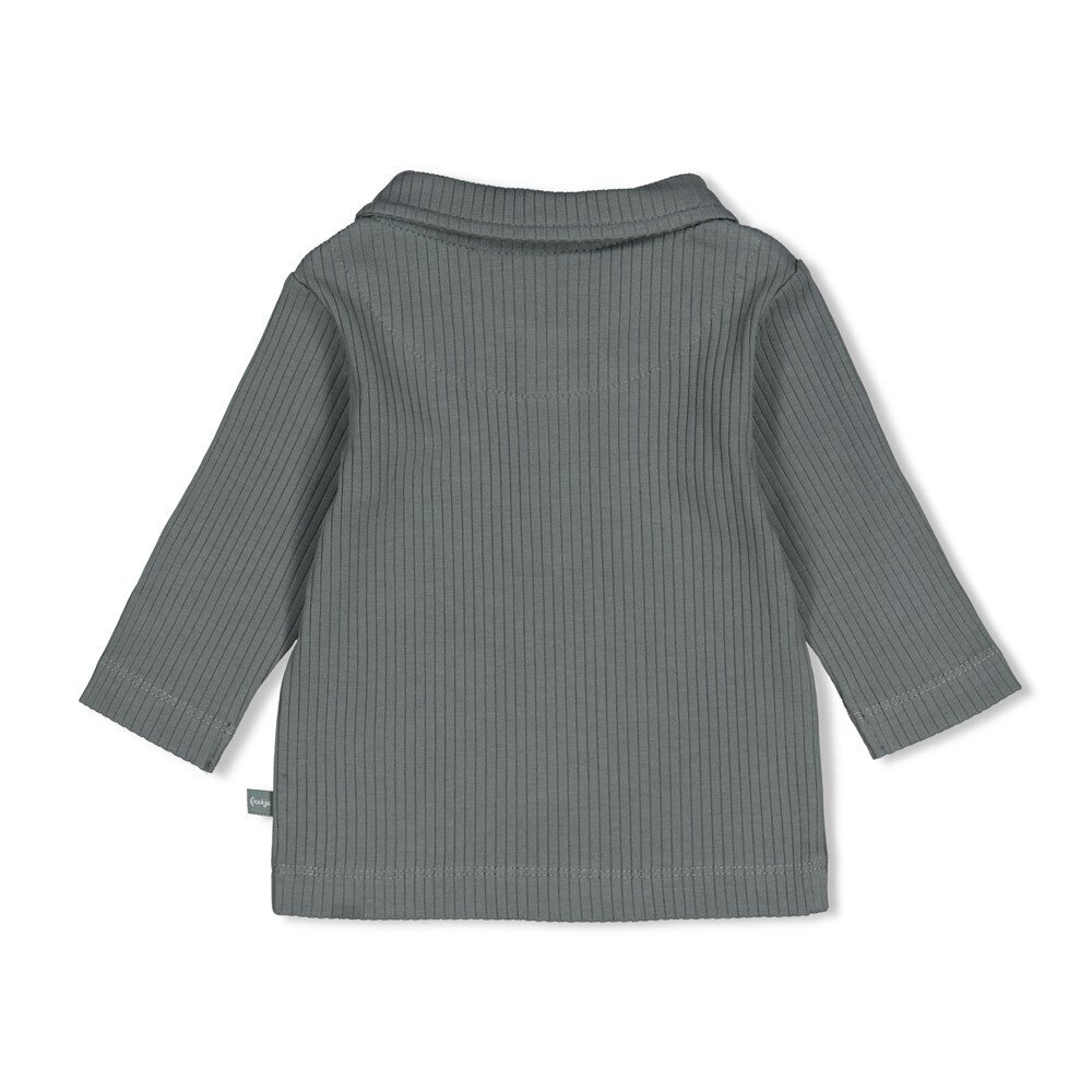 Feetje Babykleding Polo rib Beep Beep Zeegroen Feetje Babykleding Polo rib Beep Beep Zeegroen