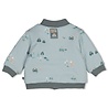 Feetje Babykleding Omkeerbaar bomberjack  Beep Beep Zeegroen