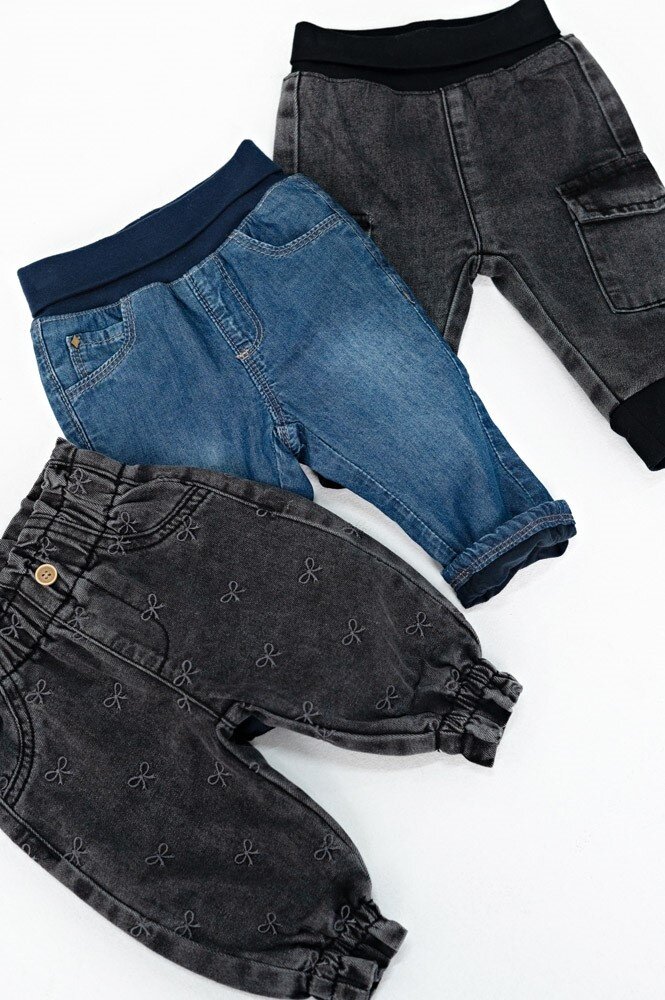 Feetje Babykleding Broek denim  Winter Denims Antraciet