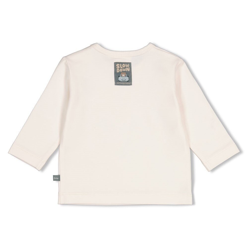 Feetje Babykleding Longsleeve Beep Beep Offwhite Feetje Babykleding Longsleeve Beep Beep Offwhite