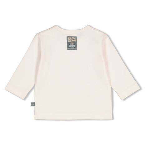 Feetje Babykleding Longsleeve Beep Beep Offwhite Feetje Babykleding Longsleeve Beep Beep Offwhite