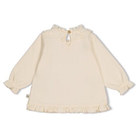 Feetje Babykleding Longsleeve met kraag  Winter Denims Offwhite