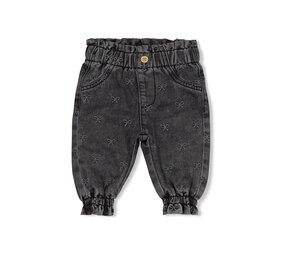 Feetje Babykleding Broek denim met borduurdsels  Winter Denims Antraciet
