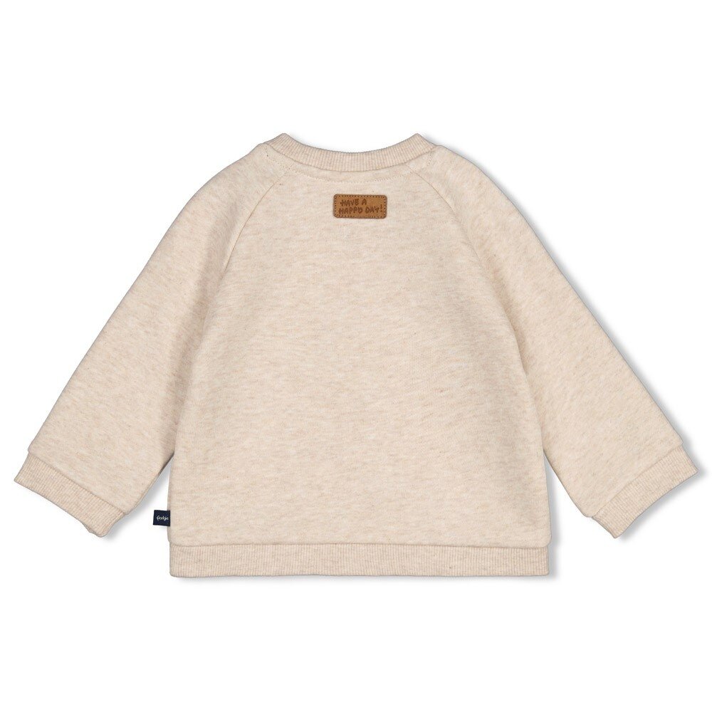 Feetje Babykleding Sweater Winter Denims Taupe melange Feetje Babykleding Sweater Winter Denims Taupe melange