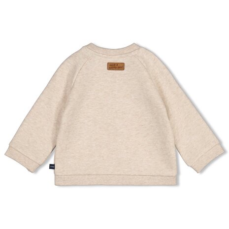 Feetje Babykleding Sweater Winter Denims Taupe melange Feetje Babykleding Sweater Winter Denims Taupe melange