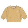 Feetje Babykleding Sweater boxy oversized  Over the Moon for You Okergeel