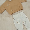 Feetje Babykleding Sweater boxy oversized  Over the Moon for You Okergeel