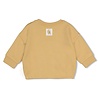 Feetje Babykleding Sweater boxy oversized  Over the Moon for You Okergeel