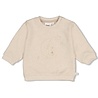 Feetje Babykleding Sweater Over the Moon for You Offwhite melange Feetje Babykleding Sweater Over the Moon for You Offwhite melange