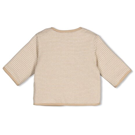 Feetje Babykleding Omkeerbaar jasje  Over the Moon for You Taupe