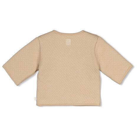 Feetje Babykleding Omkeerbaar jasje  Over the Moon for You Taupe