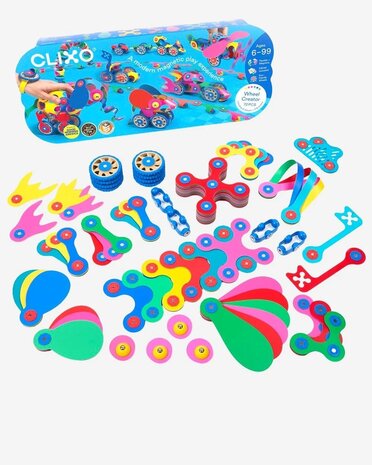 Clixo Wheel Creator Pack Set van 72 Clixo Wheel Creator Pack Set van 72
