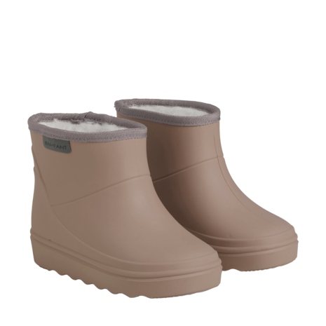 EnFant Regenlaarsjes Thermo Boots Short Solid Portabella