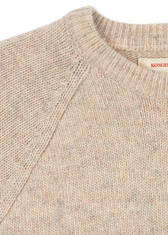 Konges Slojd Gebreide Trui Billi - Off White Konges Slojd Gebreide Trui Billi - Off White