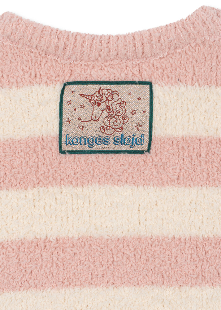 Konges Slojd Softy Sweater Rosy Stripe Konges Slojd Softy Sweater Rosy Stripe