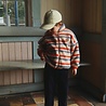 Konges Slojd Jody Embroidery Teddyjas Tangerine Stripe Konges Slojd Jody Embroidery Teddyjas Tangerine Stripe